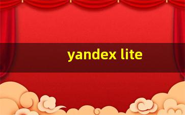 yandex lite